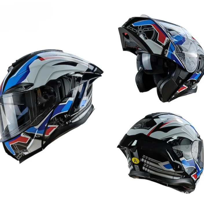 Casco moto apribile con casco  - Full Face Motorcycle Helmet With Bluetooth recensione e prezzo