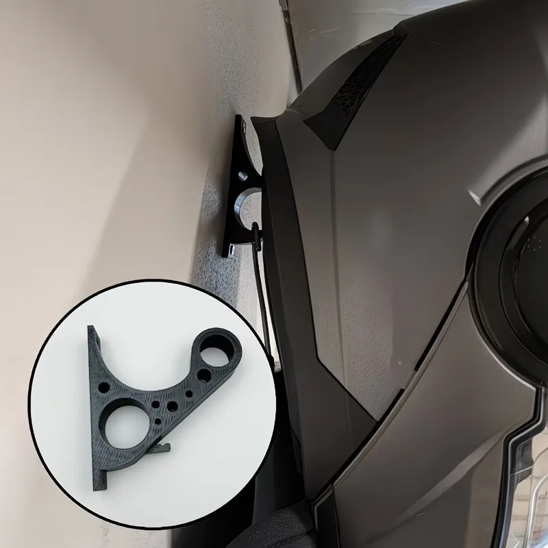 1 supporto da parete in plasti - Motorcycle Helmets recensione e prezzo