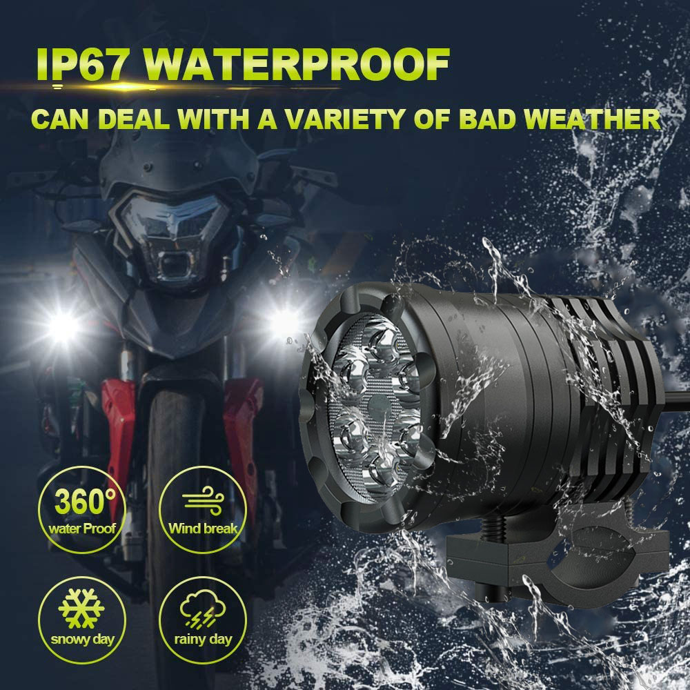 NLpearl 60W Faro LED per moto  - Universal Motorcycle Led Headlight Projector recensione e prezzo